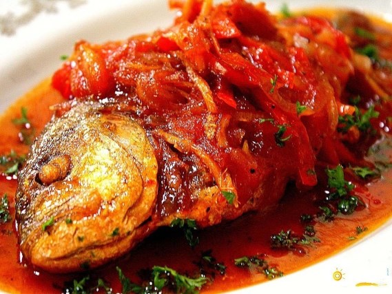 Bordetto favourite Corfiot traditional food